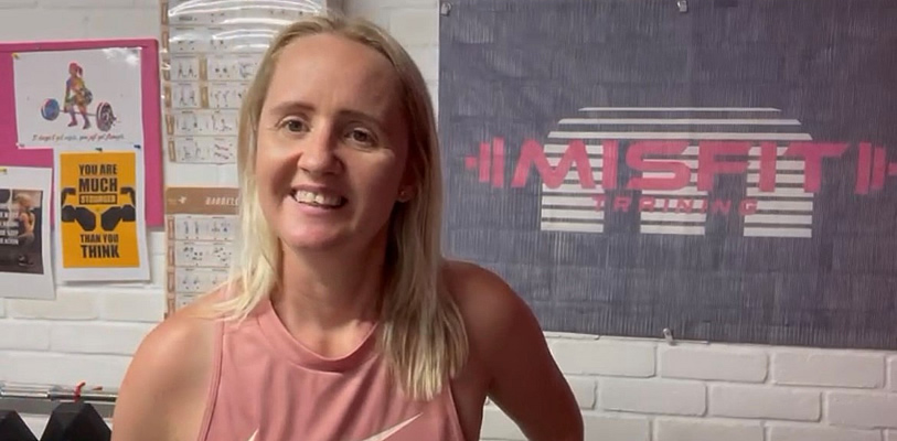 Anna Ledward, a personal trainer from Cuddington.