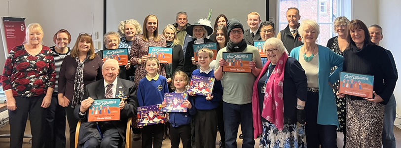 Volunteers came together to celebrate