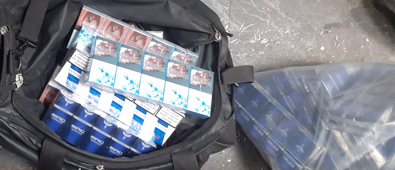Illegal cigarettes and tobacco seized at Deva Wine