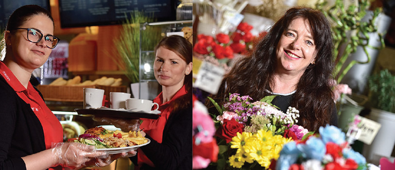 Traders in Ellesmere Port Market