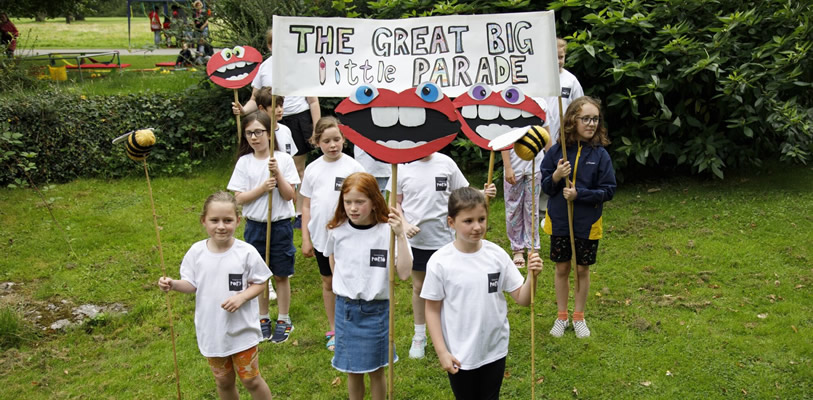 The Great Big Little Parade in Whitby Park.