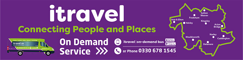 itravel Connecting People and Places, on demand service. Phone 0330 678 1545