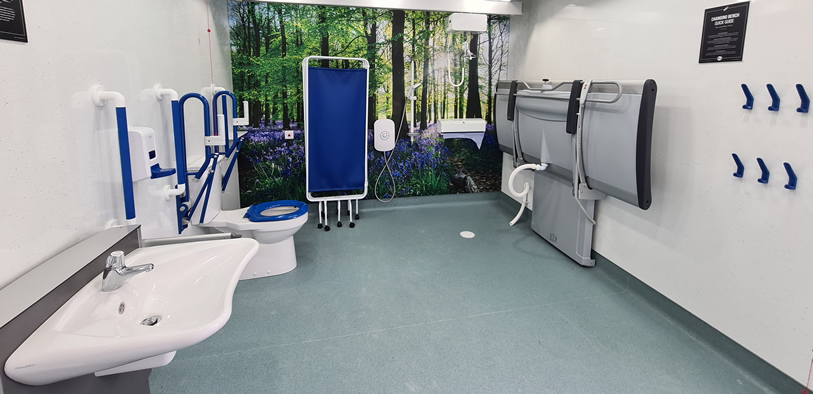 Changing Places facilities at Marbury Park, Northwich.