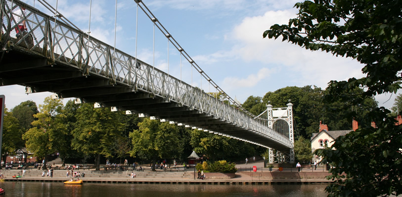 Queens Park Suspension Bridge