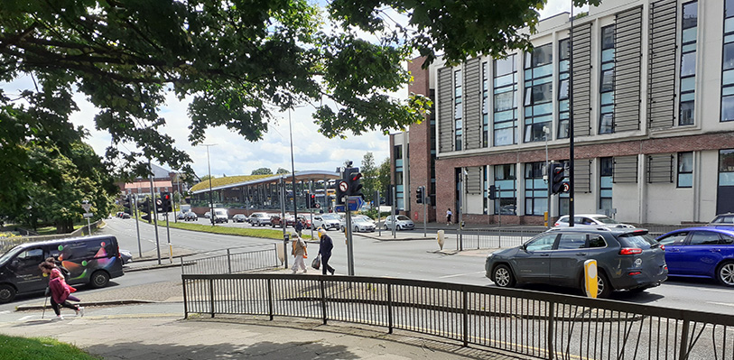 St Anne Street junction in Chester