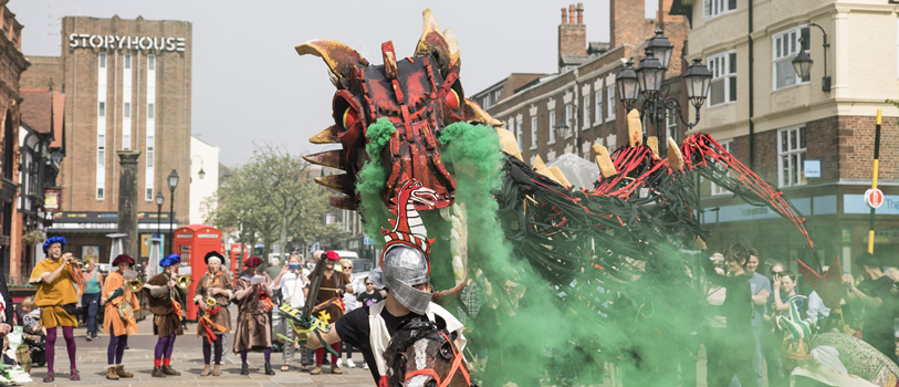 St George's Day dragon