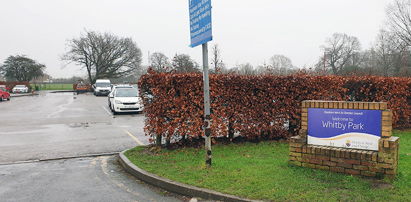 Whitby Park car park 