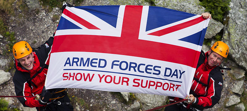 Armed forces day show your support