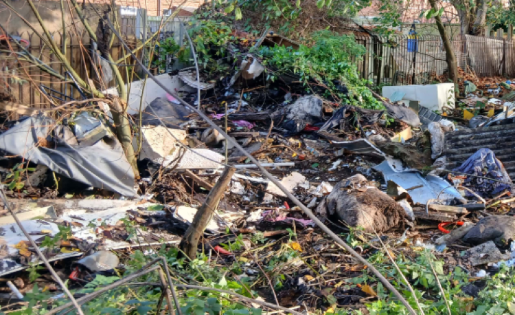 Backies fields - Fly tipping