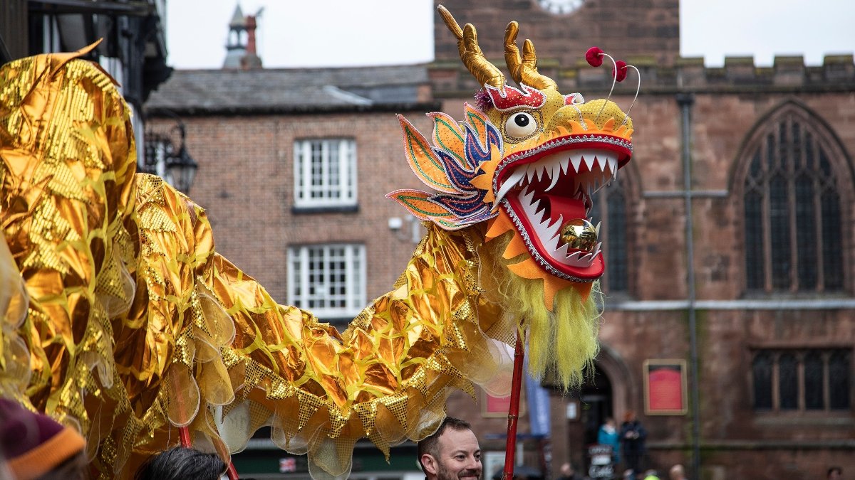Chinese New Year dragon