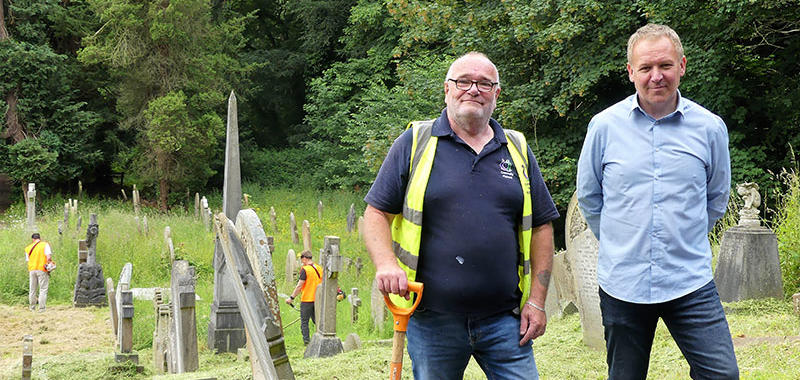 Community Payback Overleigh Cemetery