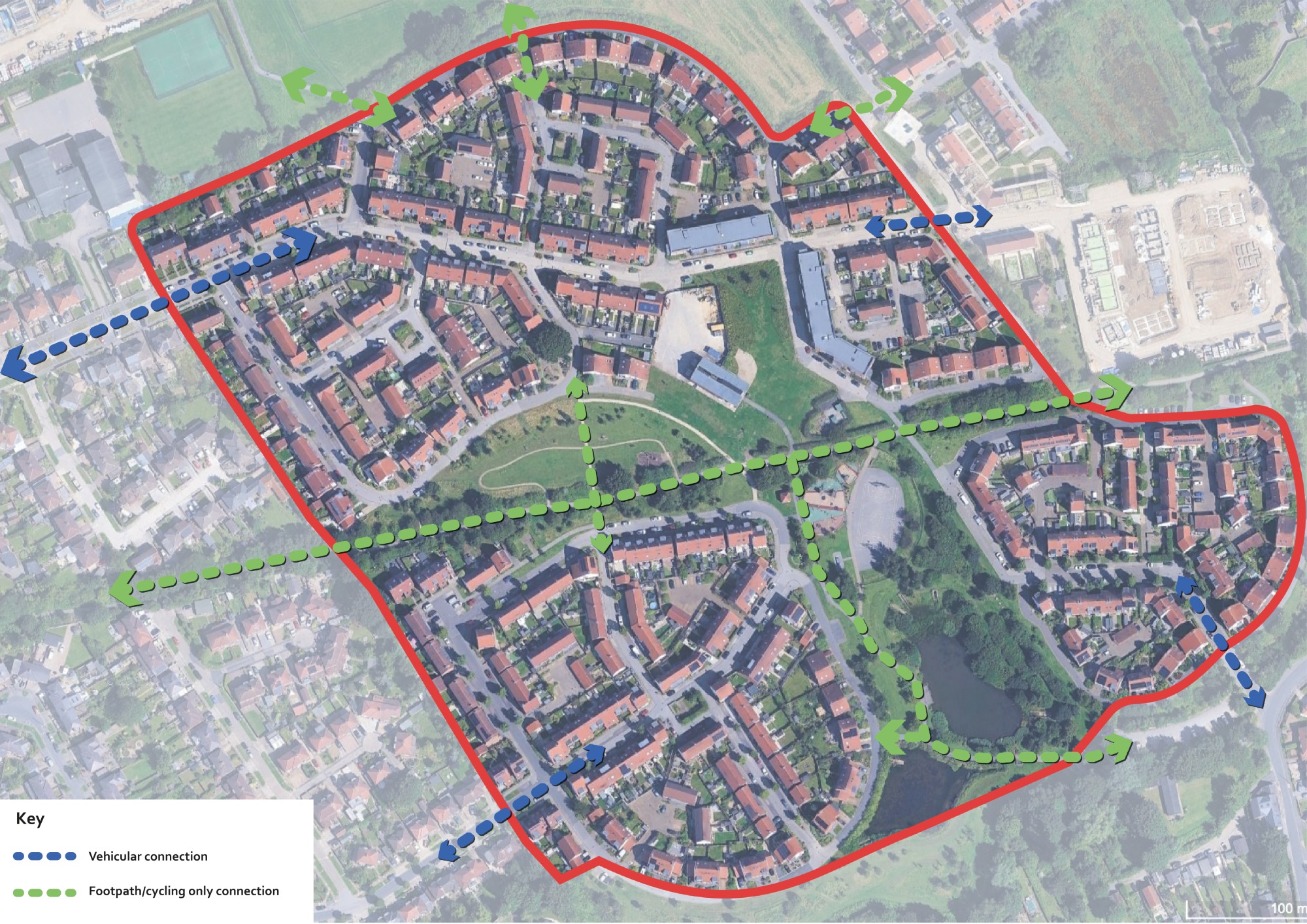 4.8 Derwenthorpe Site connectivity - key image
