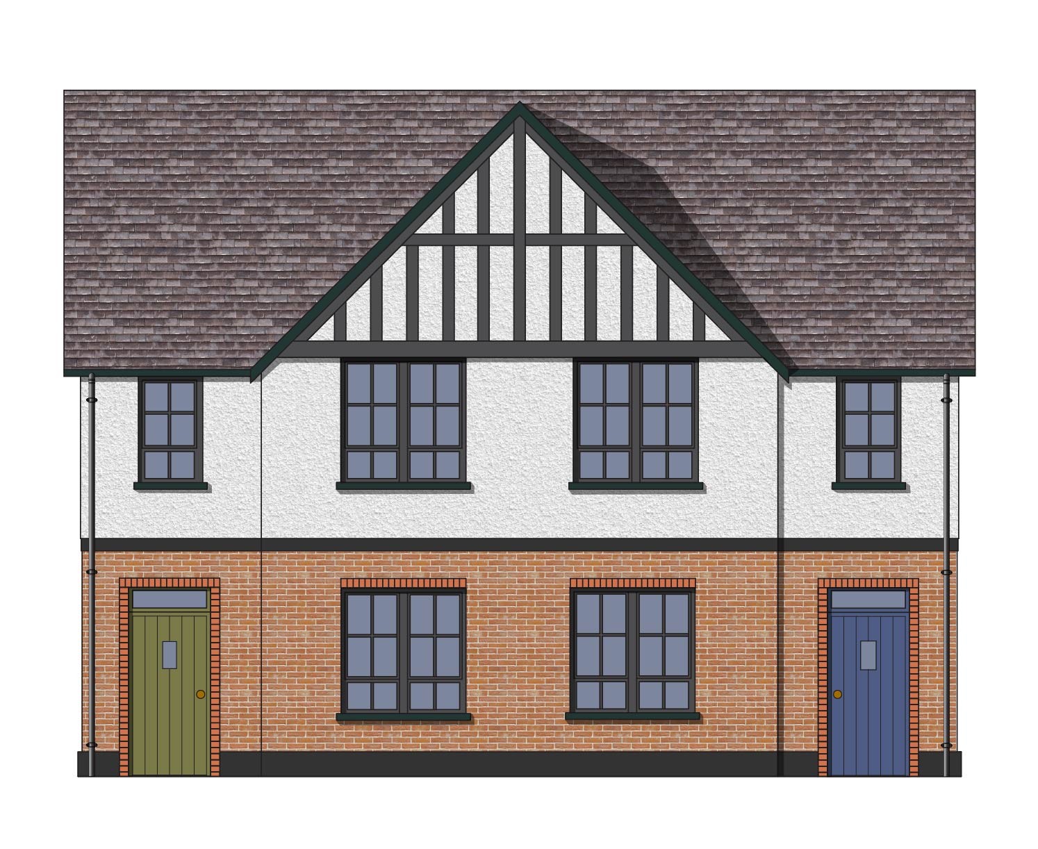 Cheshire_2 storey wide timber frame image