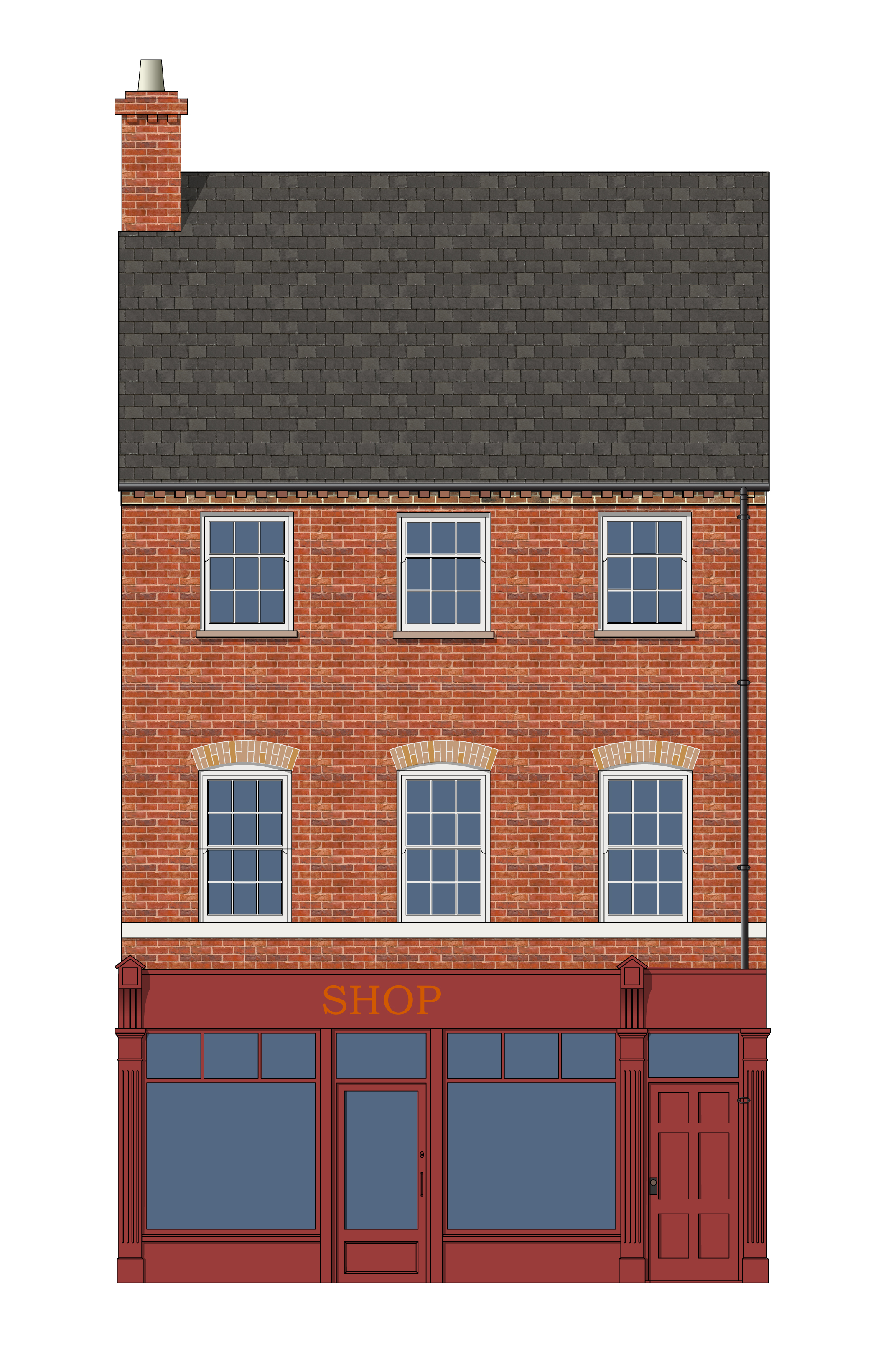 Cheshire_3 storey terrace_Ground floor shop image