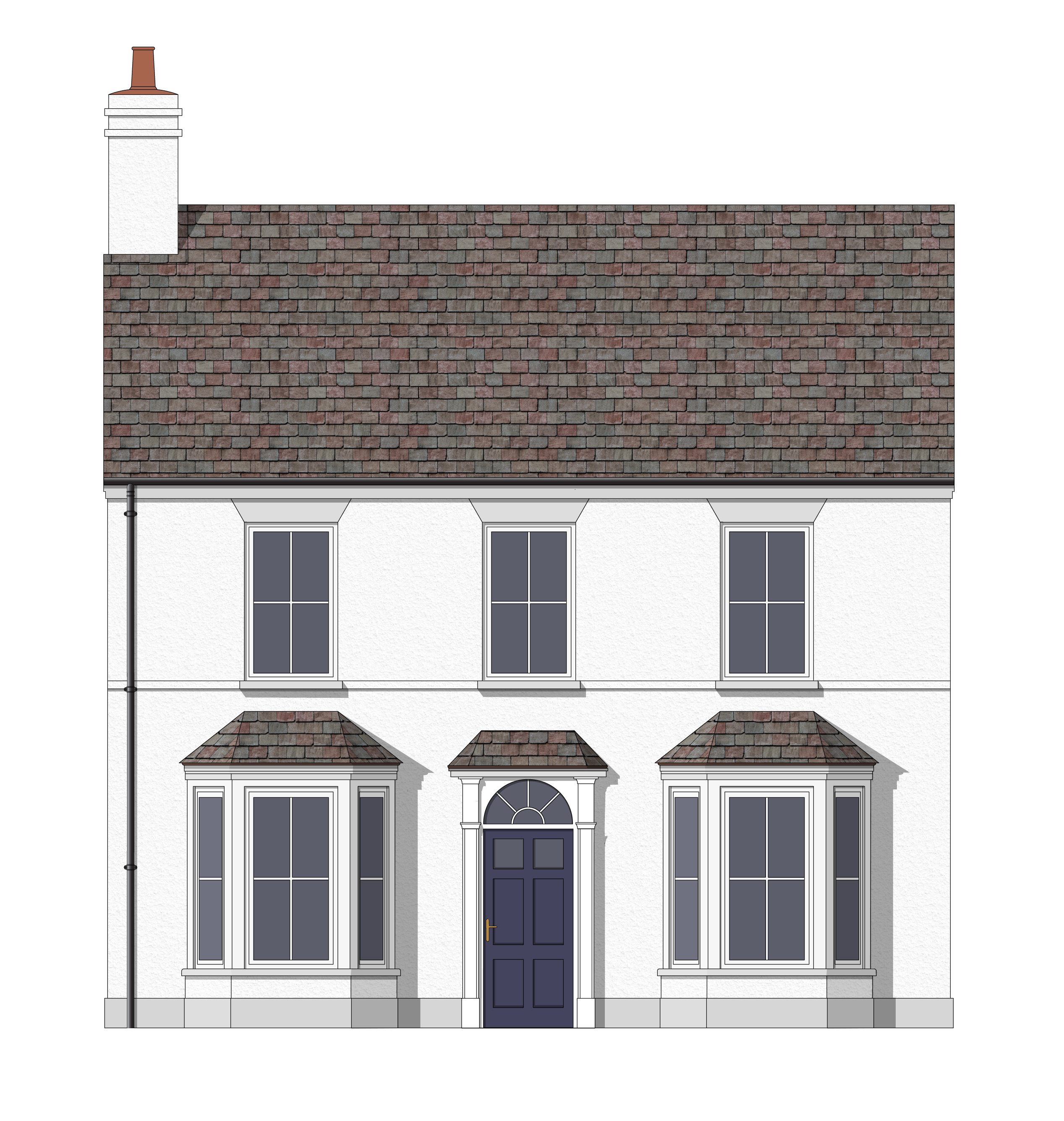 Cheshire_wide 2 storey detached bay windows_Render image