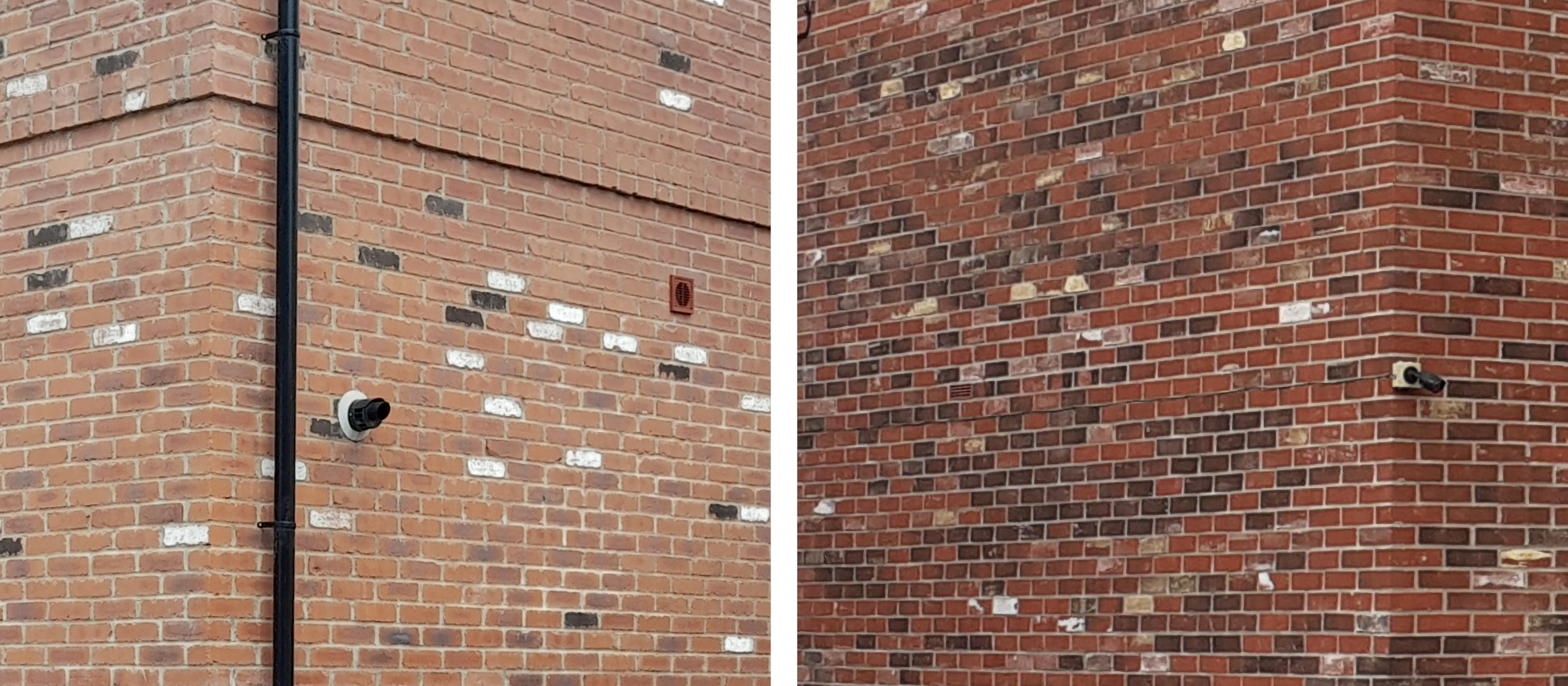 Distressed brick examples image