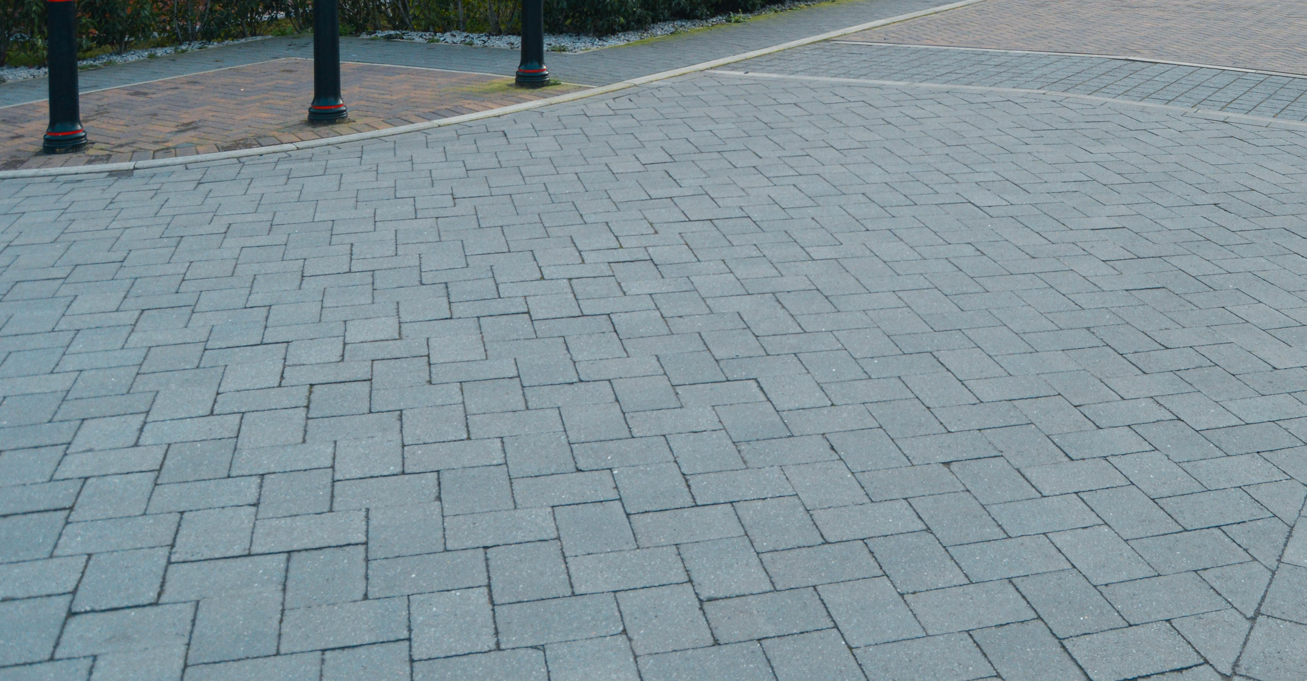 Tegula block paving