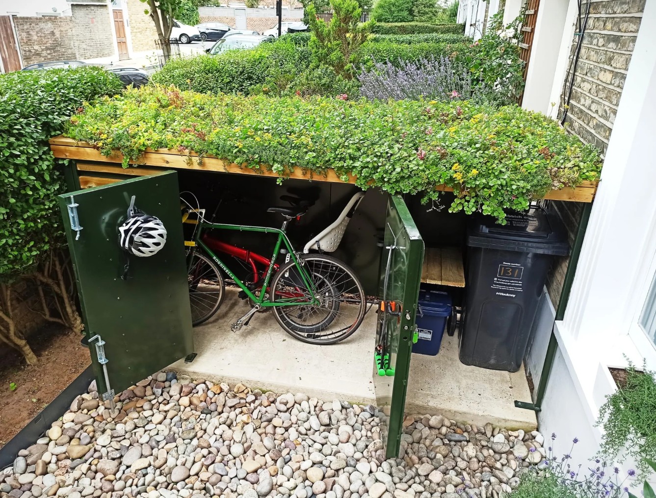 Green roof bike store (Credit Atlantic Bike) image