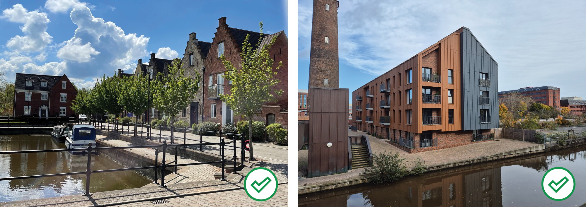 Homes fronting onto water Leicesteshire and Chester image