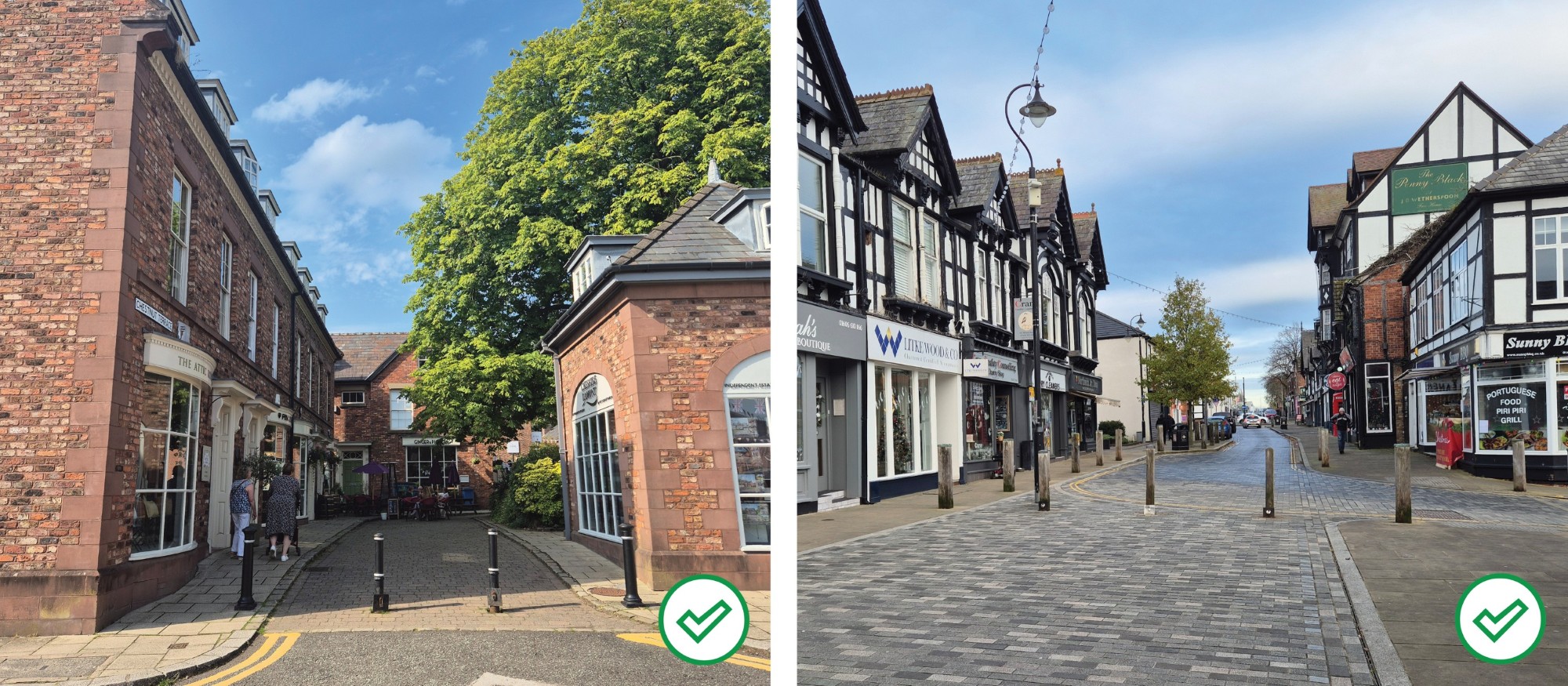 Modal filter Cheshire West examples image