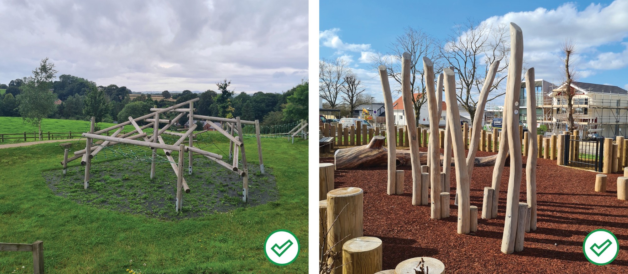 Natural play equipment, Cuddington and Graven Hill image