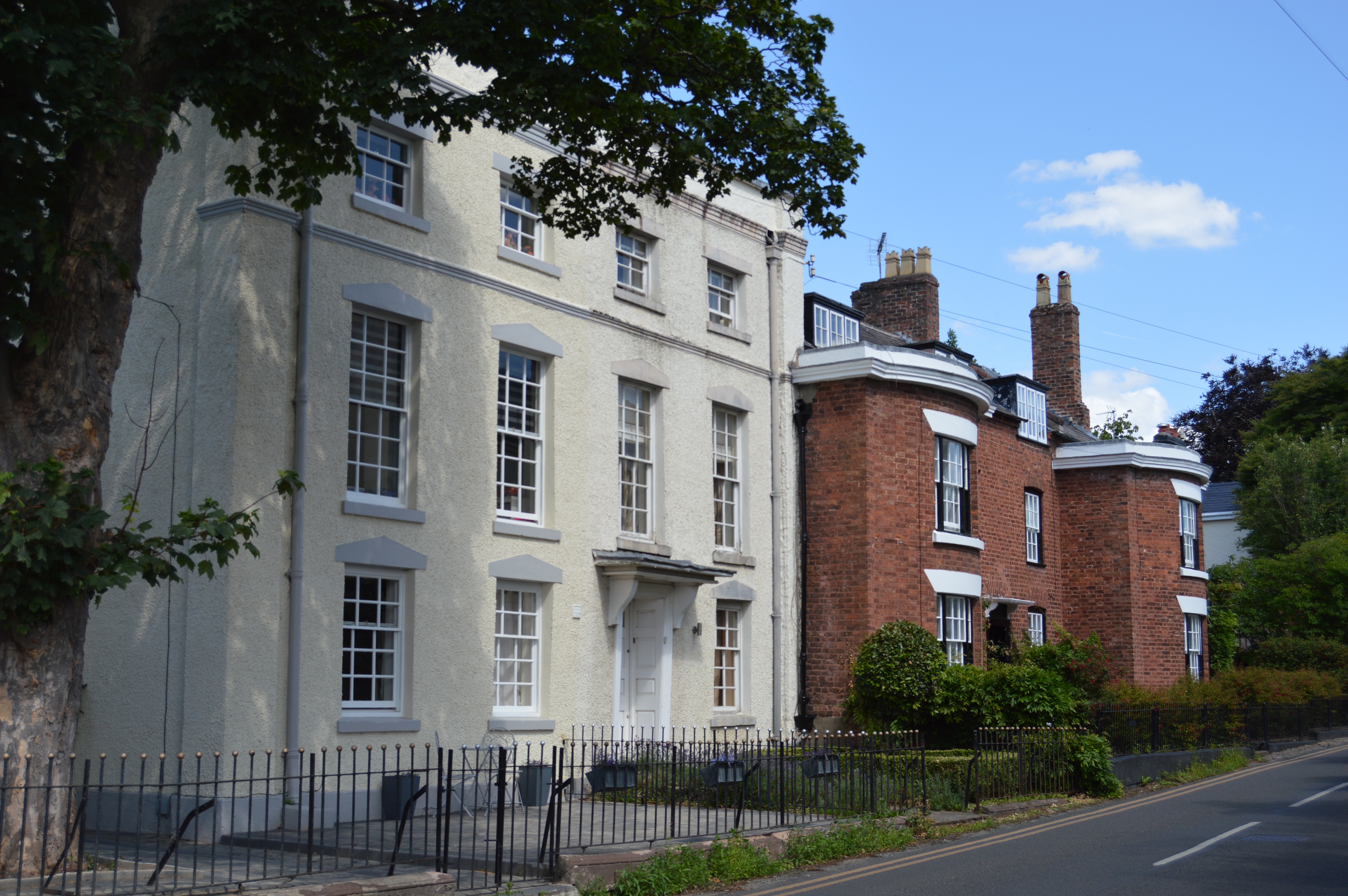 Built form contributes to a high-quality townscape, Neston