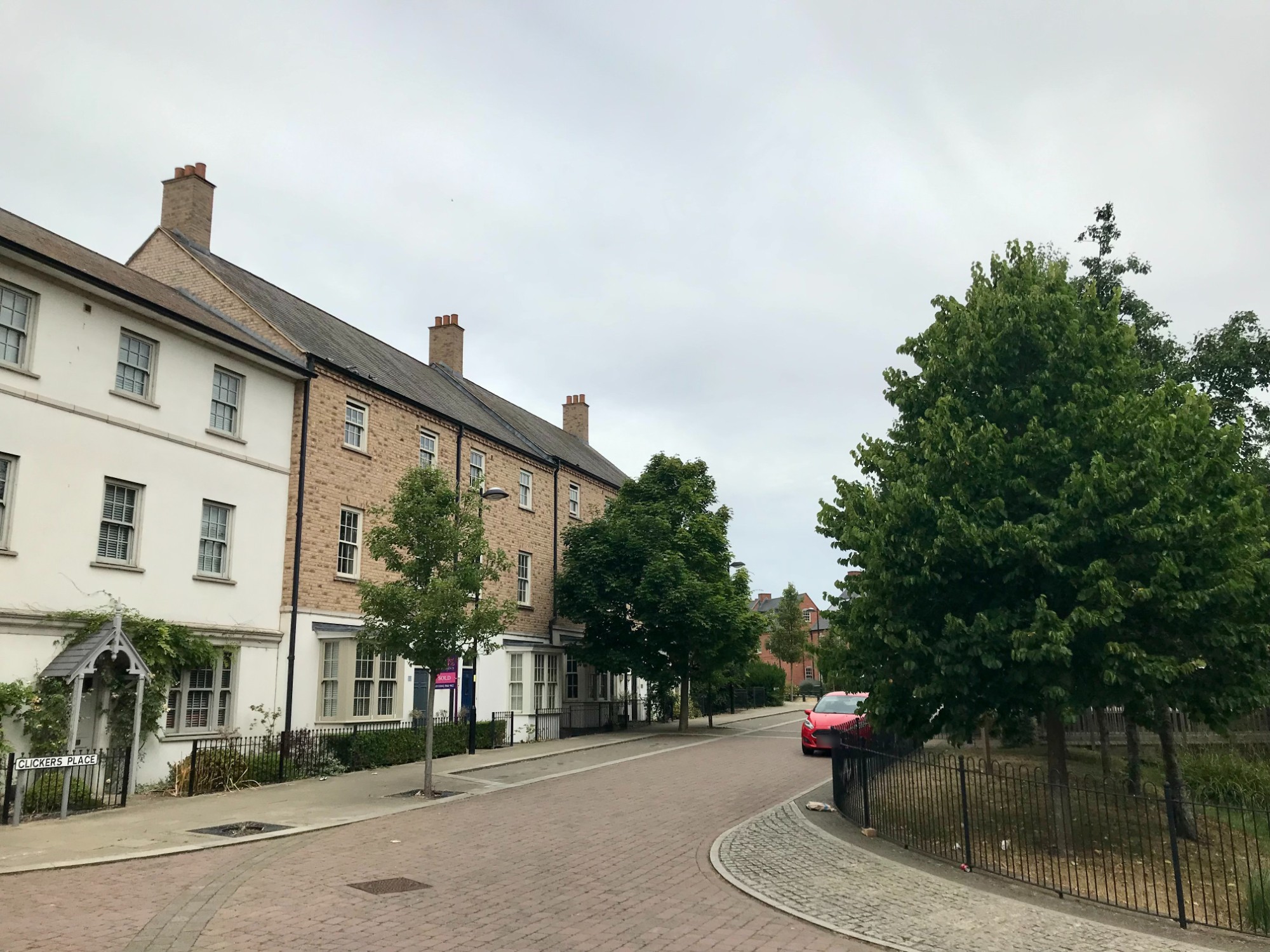 On street parking, Upton image