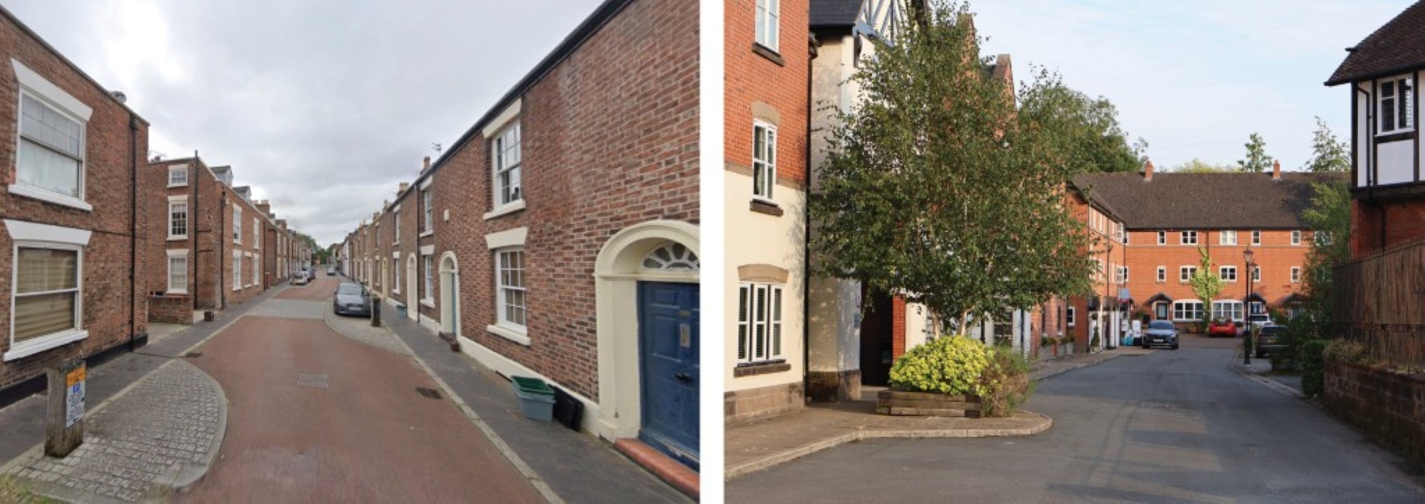 Traffic calming, CW&C examples (Chester and Tattenhall) image