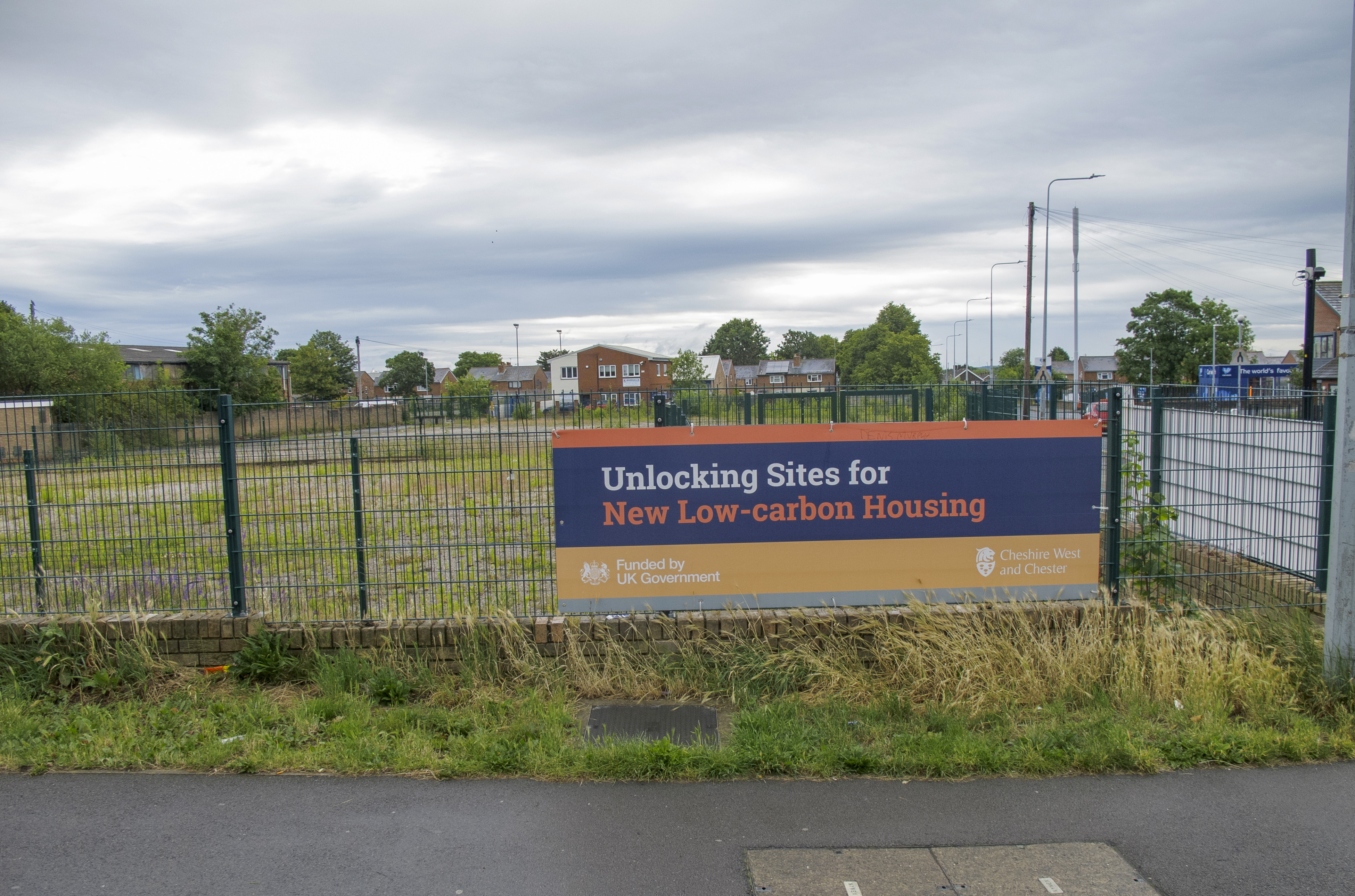 Area prepared for new housing