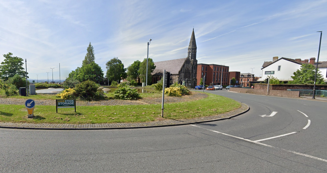 The Fountains Roundabout in Chester