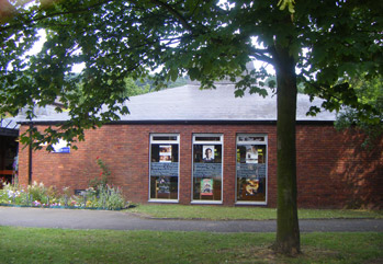 Helsby library building