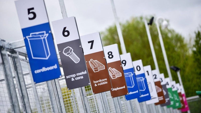 Household waste recycle centre