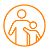 icon of guardian and child