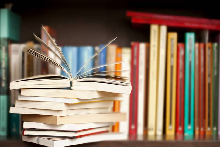 Library reading books