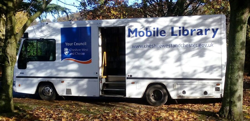 Mobile library van