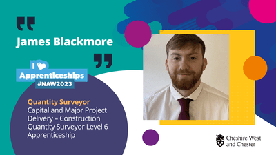 James, Quantity Surveyor Apprentice