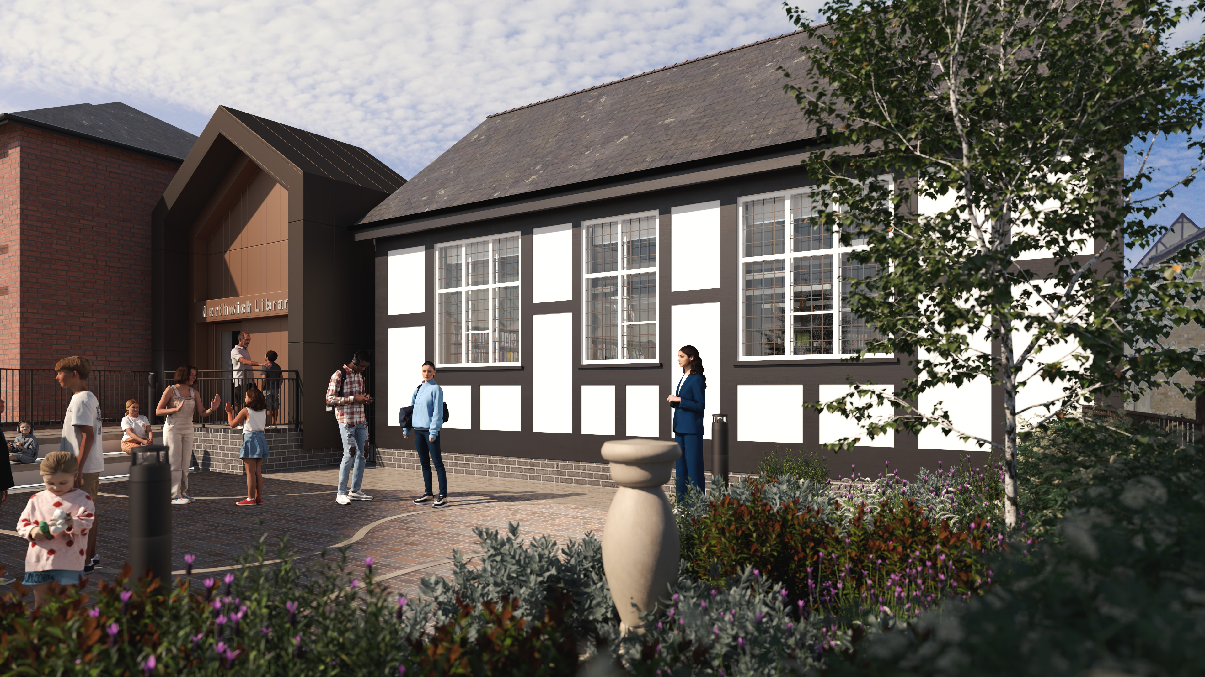 Northwich Library restoration enters final phase this June