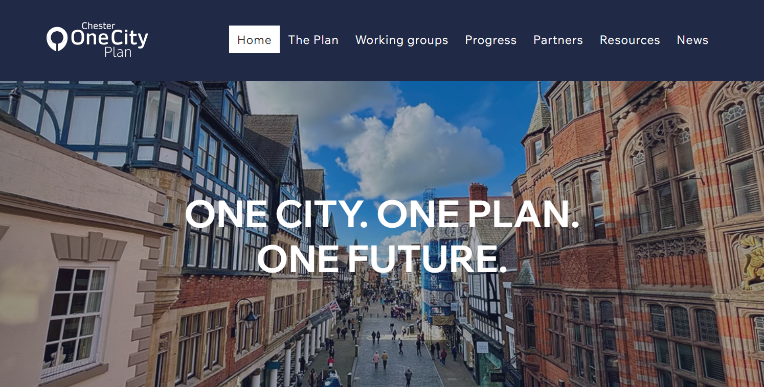 One City Plan website