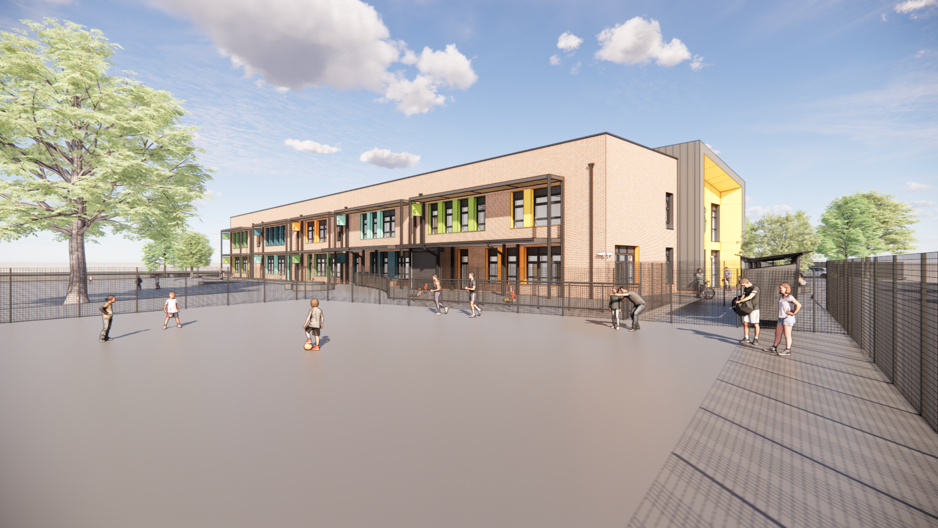 Wrexham Road Primary School illustration