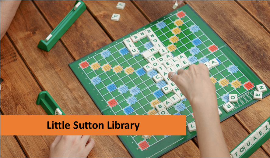 Scrabble board and scrabble tiles