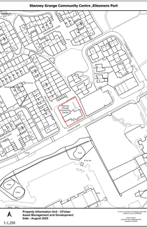 Stanney Grange Community Centre Map