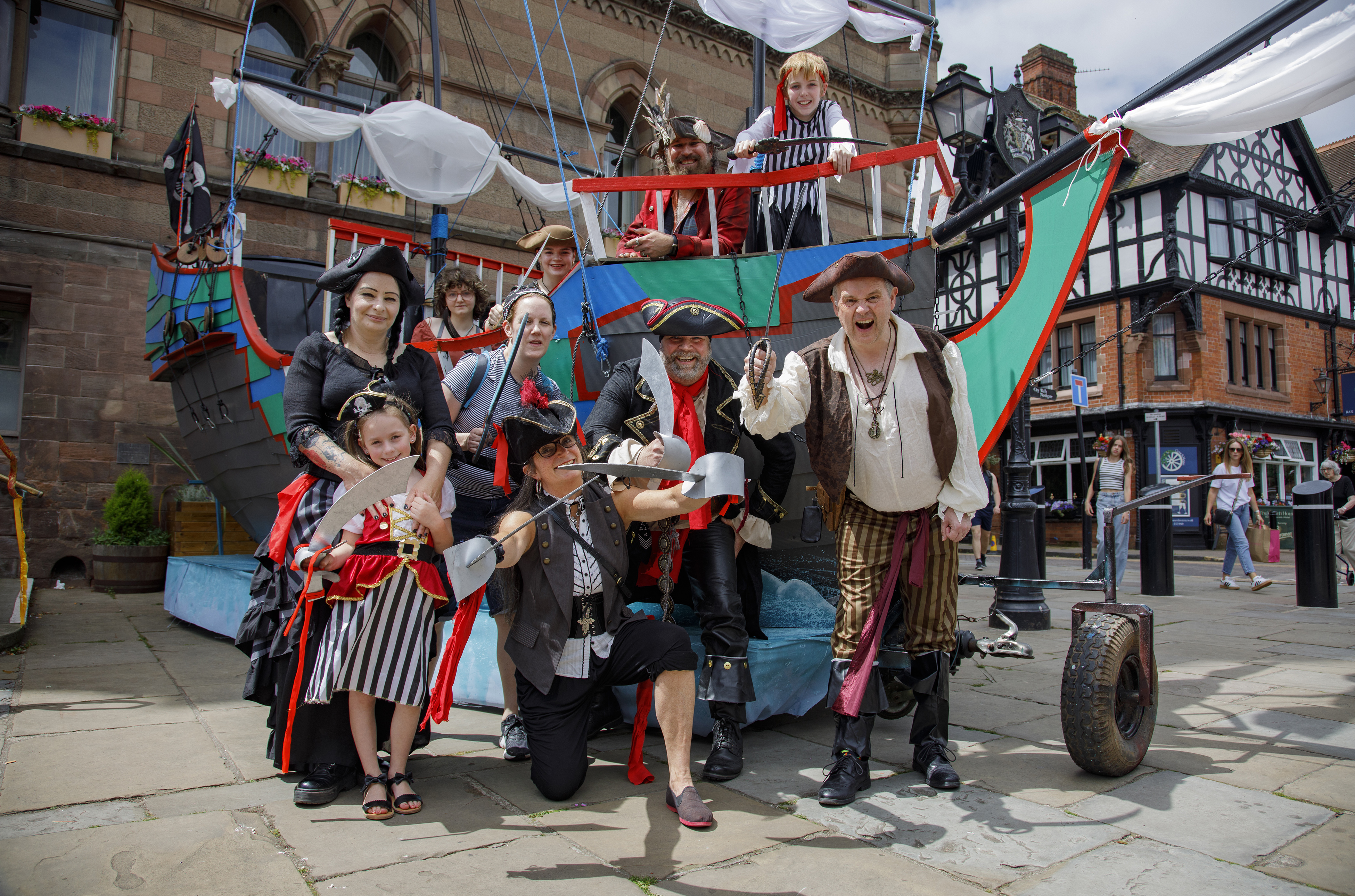 Chester's Midsummer Watch Parade pirates