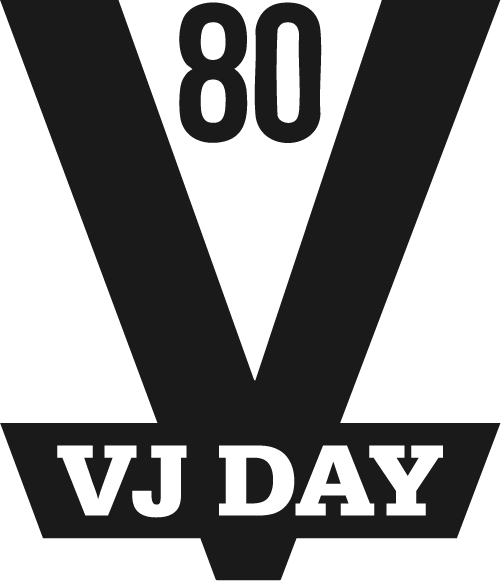 VJ Day 80th Anniversary Logo