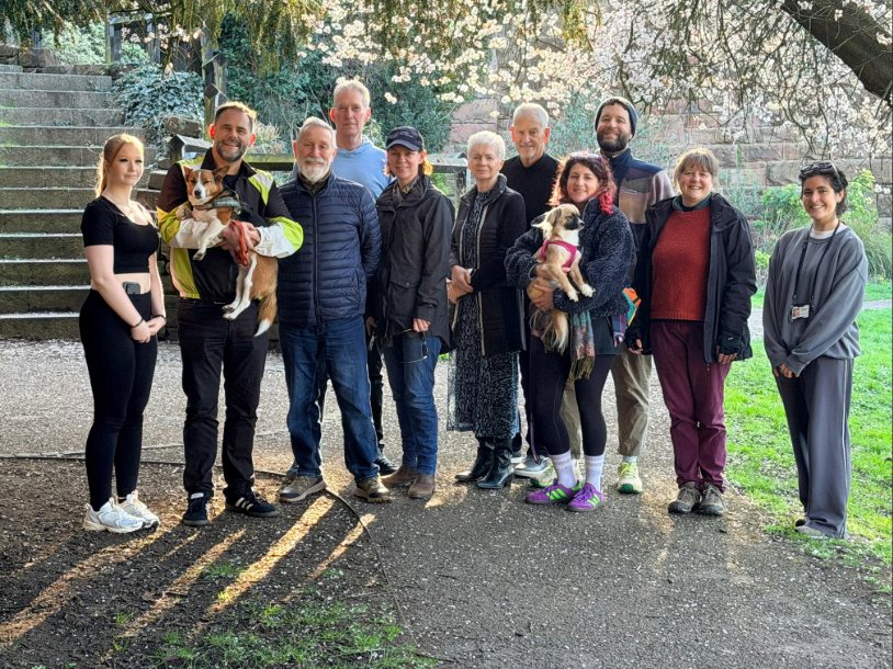Water Tower Gardens community group photo