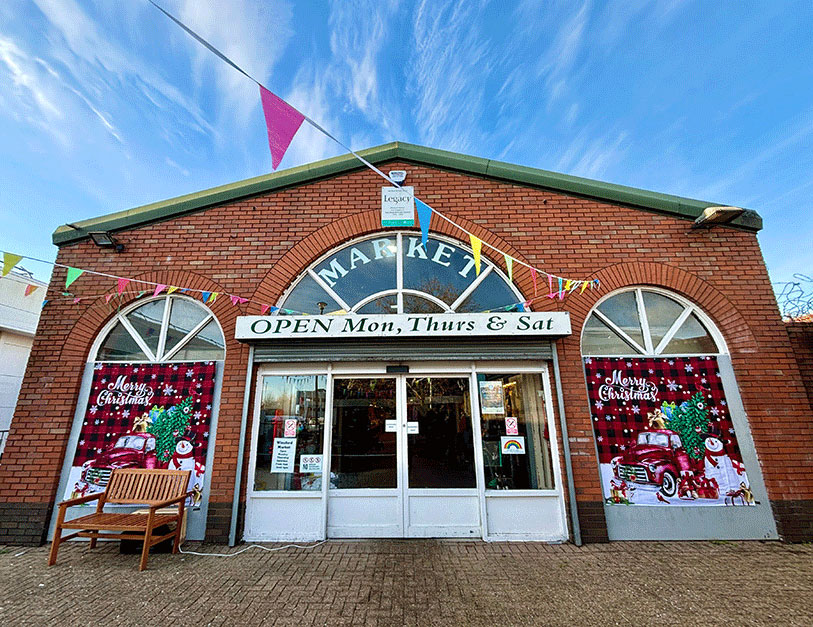 Winsford Market entrance